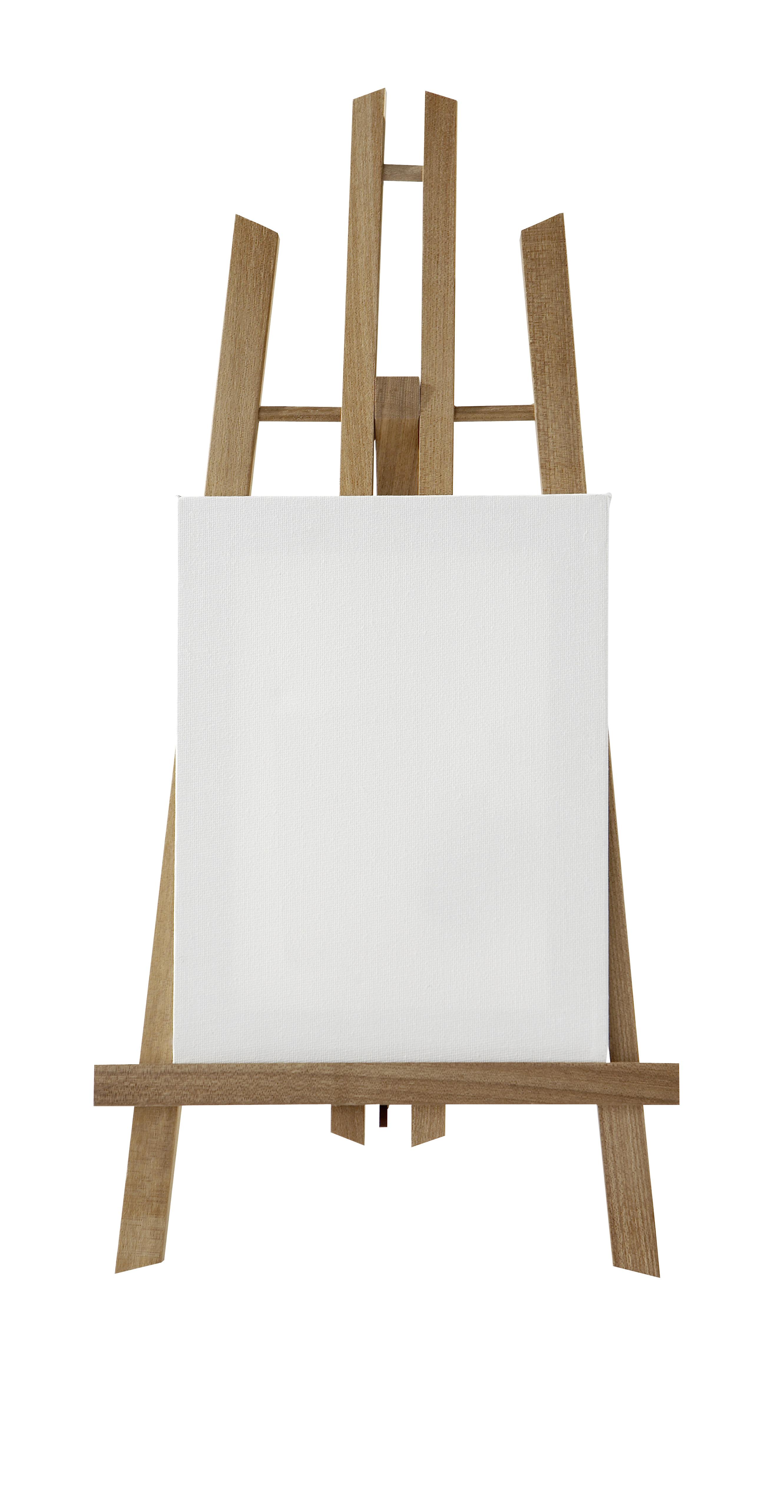MALIARSKY STOJAN MARTA - hnedá, drevo (50cm) - Modern Living