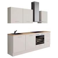 Küchenleerblock Ip3150 - Eichefarben/Magnolie, Design, Holzwerkstoff (230cm) - Impuls