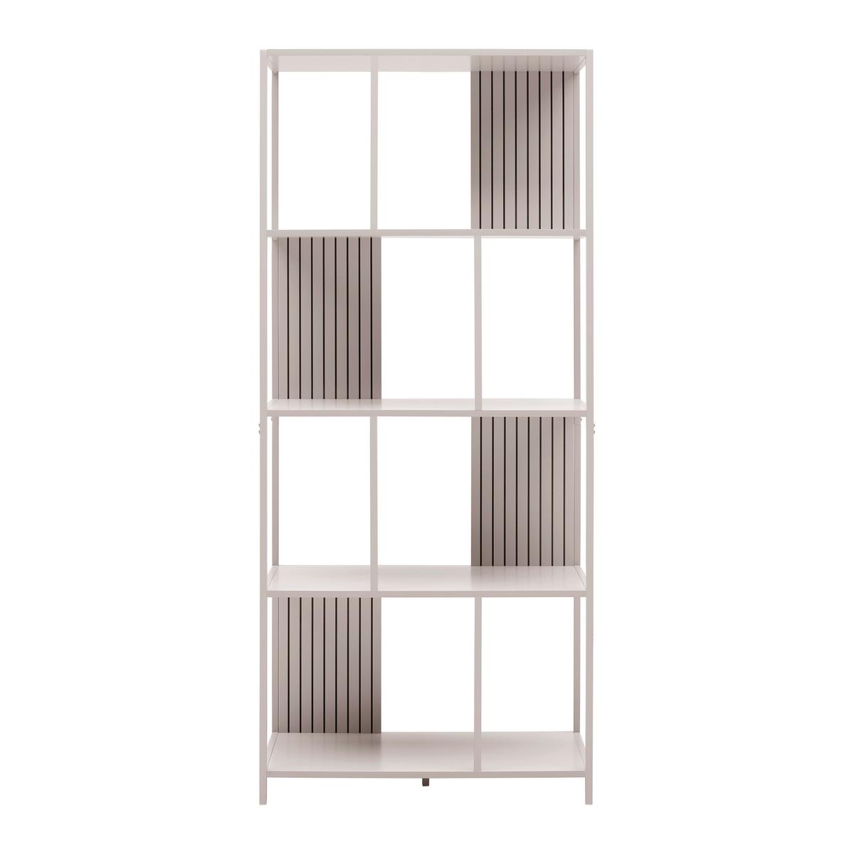REGÁL MODANO -EXKLUSIV- - kašmírová, Modern, kov/kompozitné drevo (75/170/35cm) - Mömax