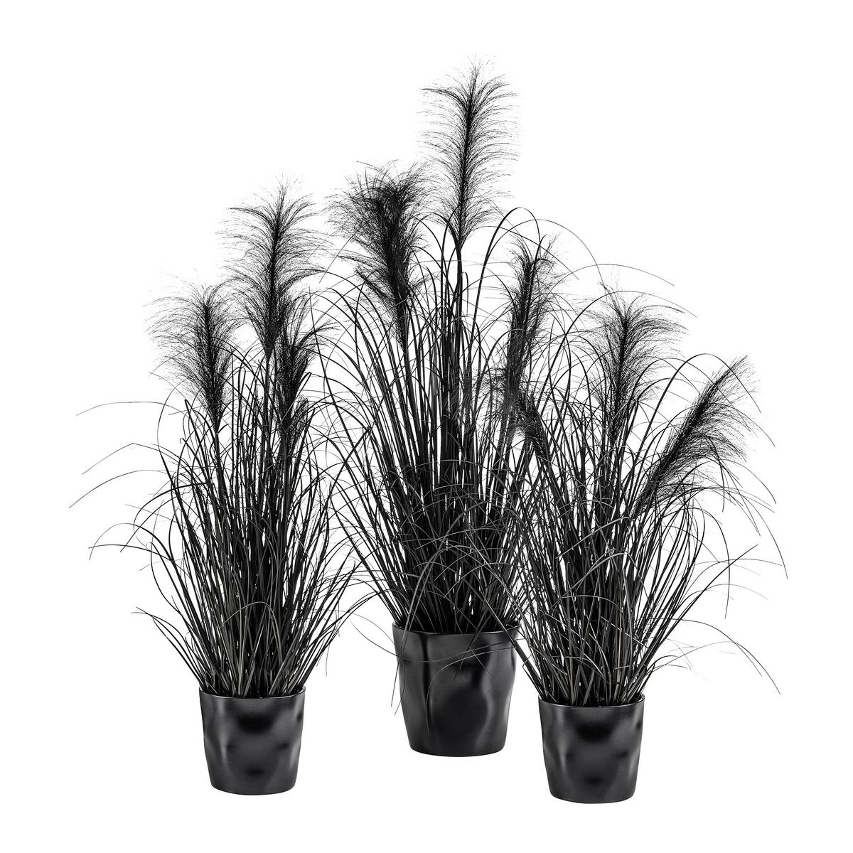 Obal na kvetináč CASHMERE -PAZ- - čierna, keramika (15,5/14,5cm) - Mömax