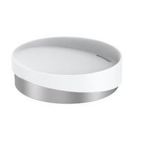 Miska na mydlo Chris - biela, Modern, kov/plast (11/3cm) - Premium Living