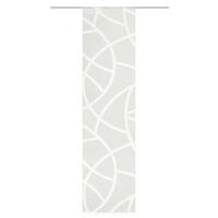 Flächenvorhang Weiß B: 60 Cm - Weiß, Design, Textil (60/245cm)