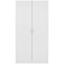 Drehtürenschrank Karo 2trg - Weiß, KONVENTIONELL, Holz/Holzwerkstoff (91/197/54cm) Drehtürenschrank Karo 2trg - Weiß, KONVENTIONELL, Holz/Holzwerkstoff (91/197/54cm)