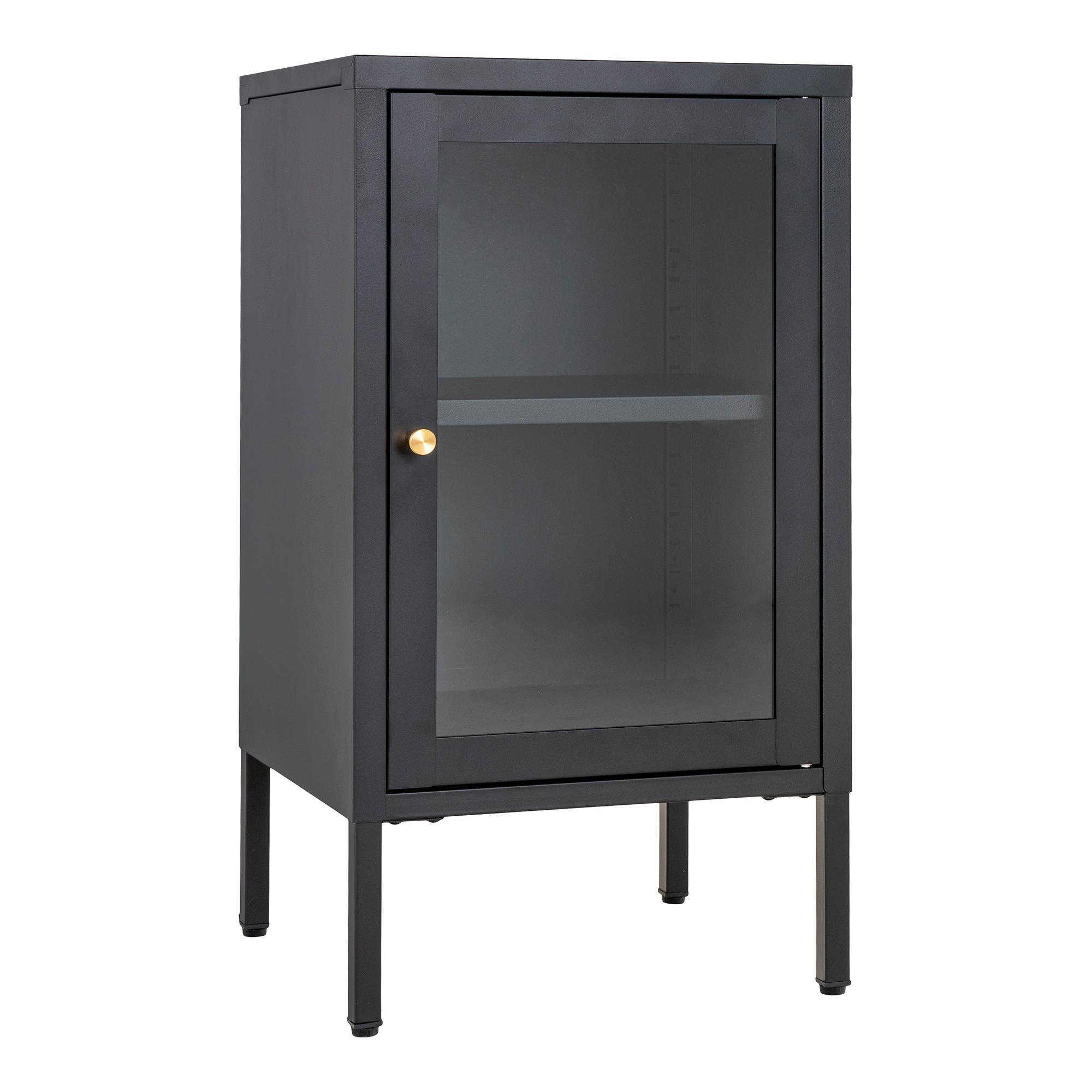 GARDEROBENSCHRANK Dalby Schwarz B: 38cm