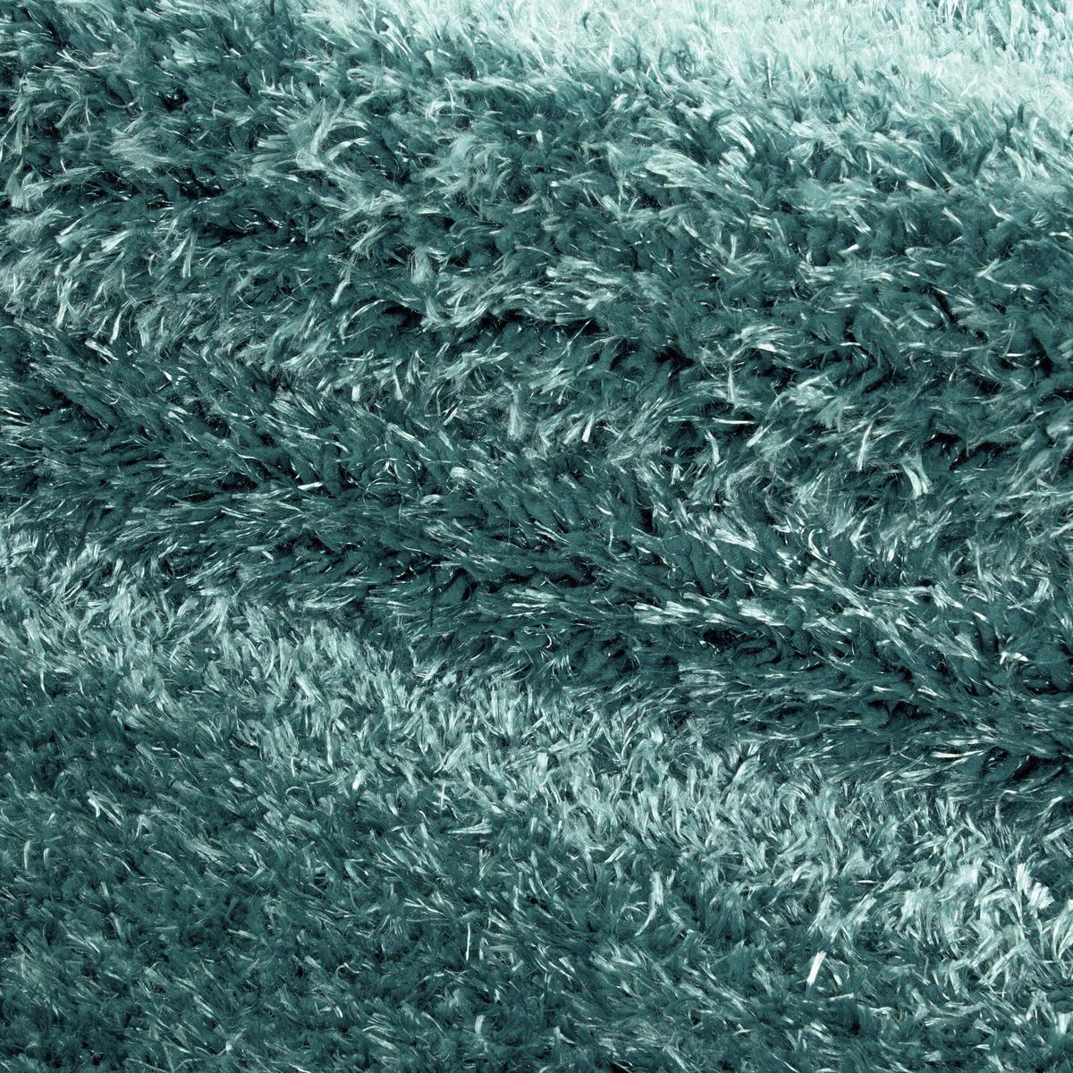 Hochflor Teppich Hellblau Brilliant 280x370 cm - Hellblau, Basics, Textil (280/370cm)