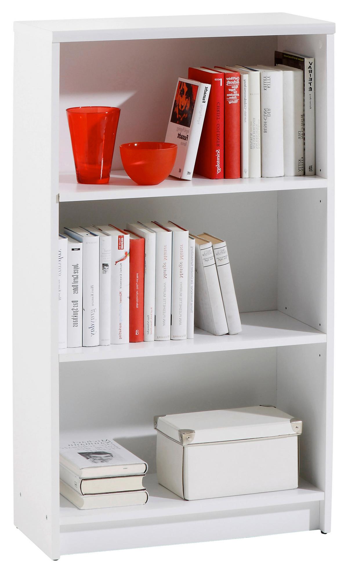 Regal Lilly B: 60 Cm Weiß - KONVENTIONELL (60/106/28cm) - Carryhome