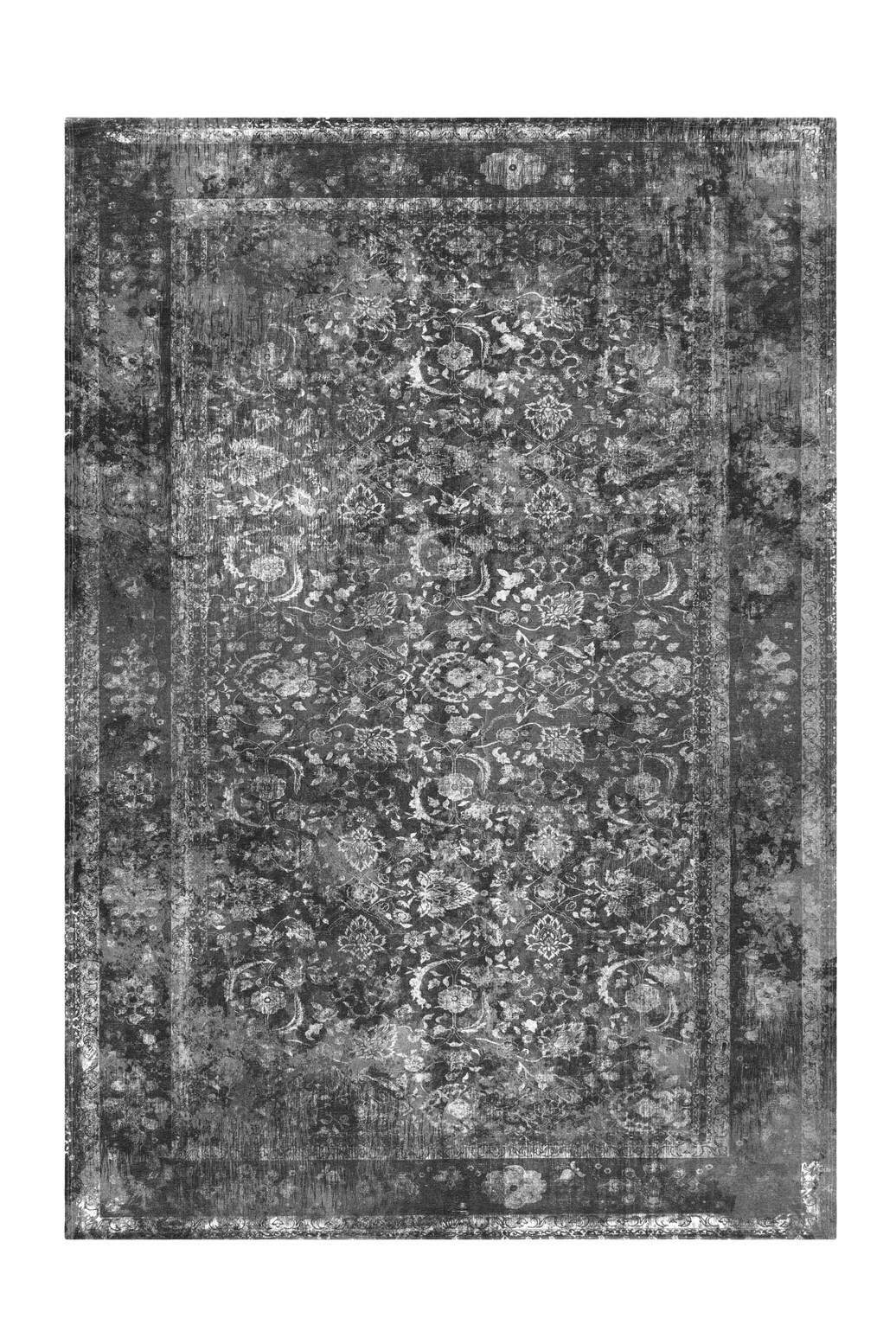 Flachwebeteppich Vintage 8404 Grau, 140x200 Cm