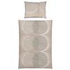 Bettwäsche 140x200 cm Jenny Renforce, Taupe - Taupe, MODERN, Textil - Luca Bessoni