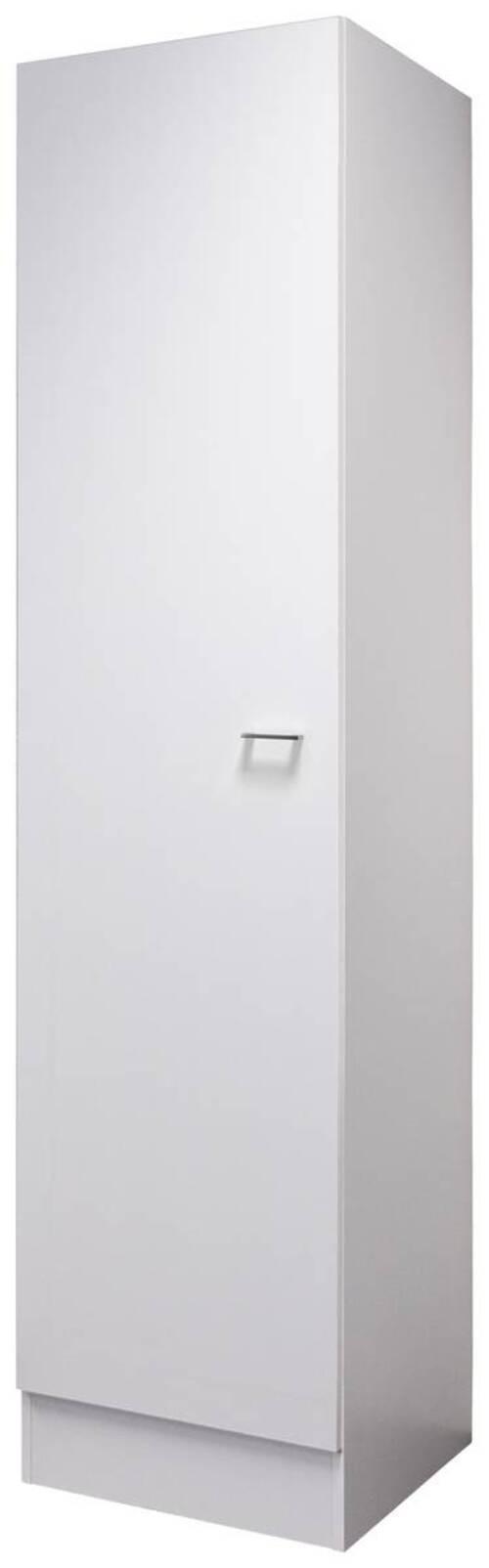 Apothekerschrank Lucca B: 50 cm Weiß - Weiß, KONVENTIONELL, Holzwerkstoff (50/200/57cm) - FlexWell