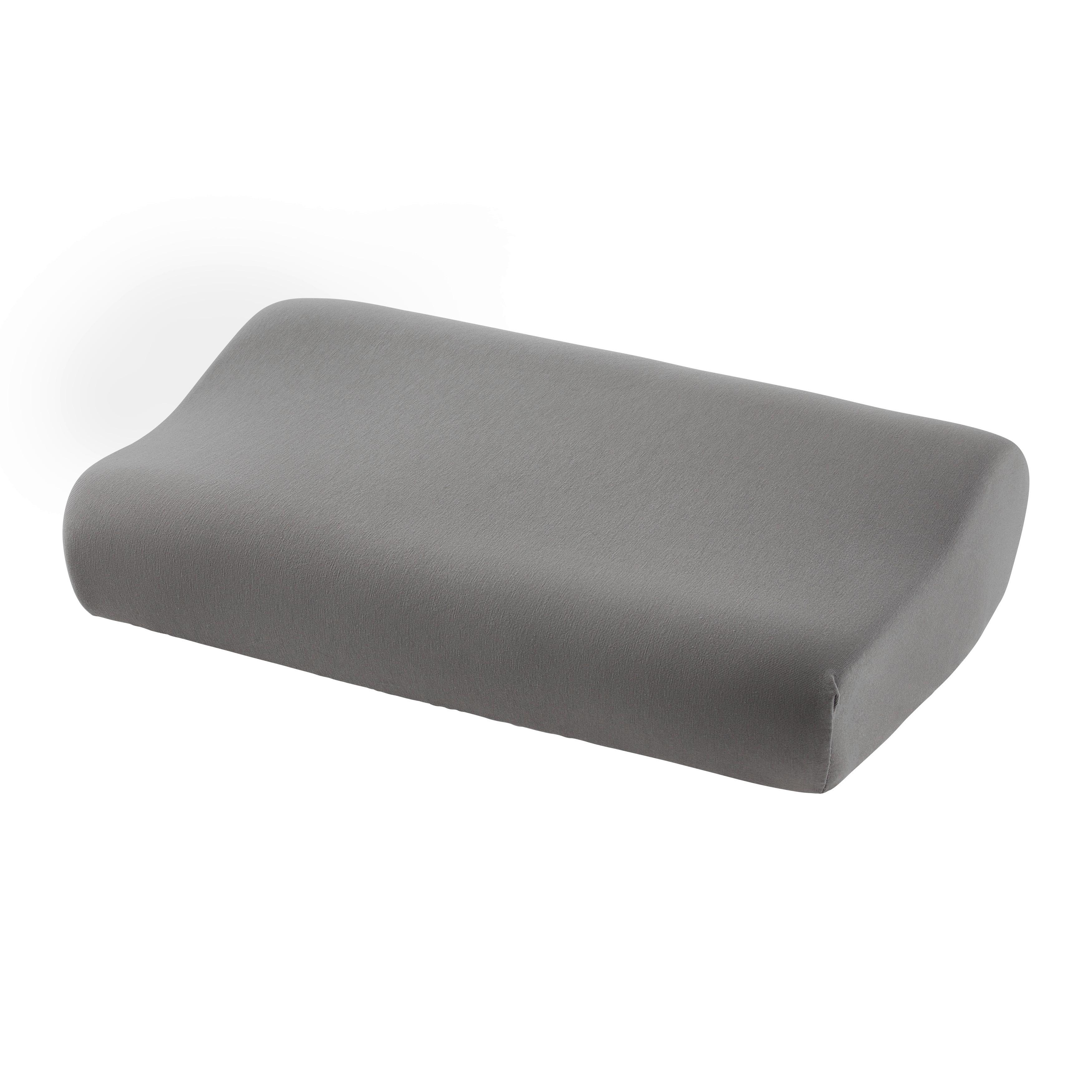 Potah na anatomický polštář Paulina, 36/54cm, šedá - šedá, textil (36/54cm) - Modern Living
