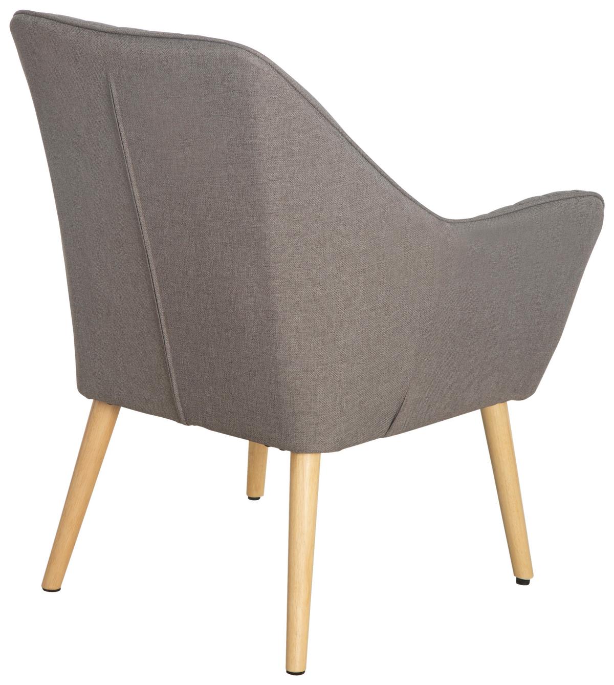 Armlehnstuhl Juno - Taupe/Naturfarben, MODERN, Holz/Textil (71/85.5/67cm) - P & B