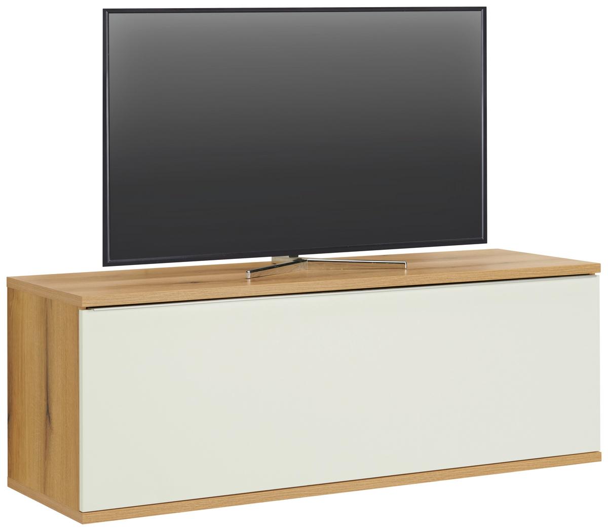 Wohnkombination 6 -Teilig. Power Alpinweiß - MODERN, Holzwerkstoff (382,5/219,2/40cm)