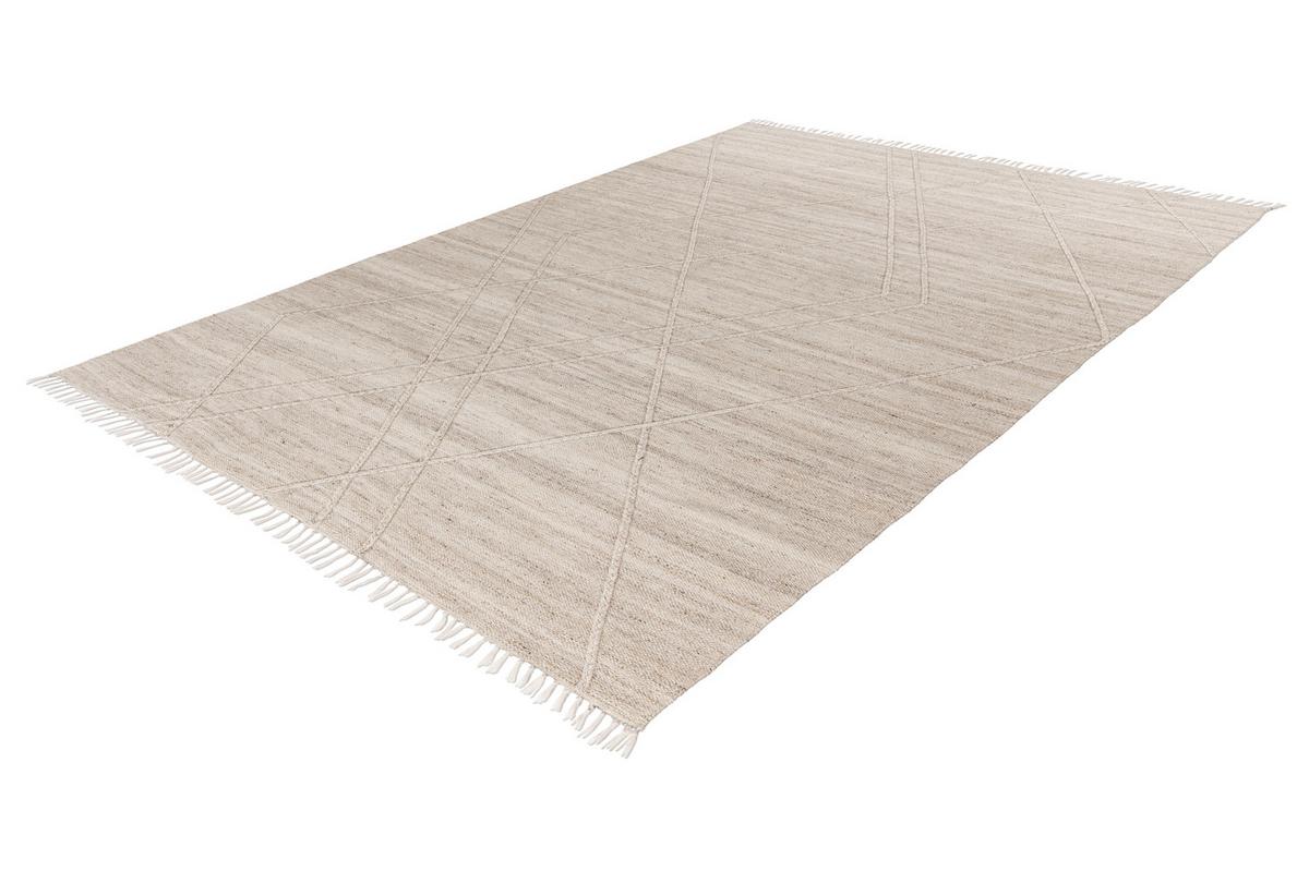 Flachwebteppich My Dakar 365 - Creme, Basics, Textil (80/150cm) - Obsession
