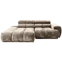 Ecksofa Chani Taupe, Schenkel: 150x239 cm - Taupe, MODERN, Textil (150/239cm) - MID.YOU