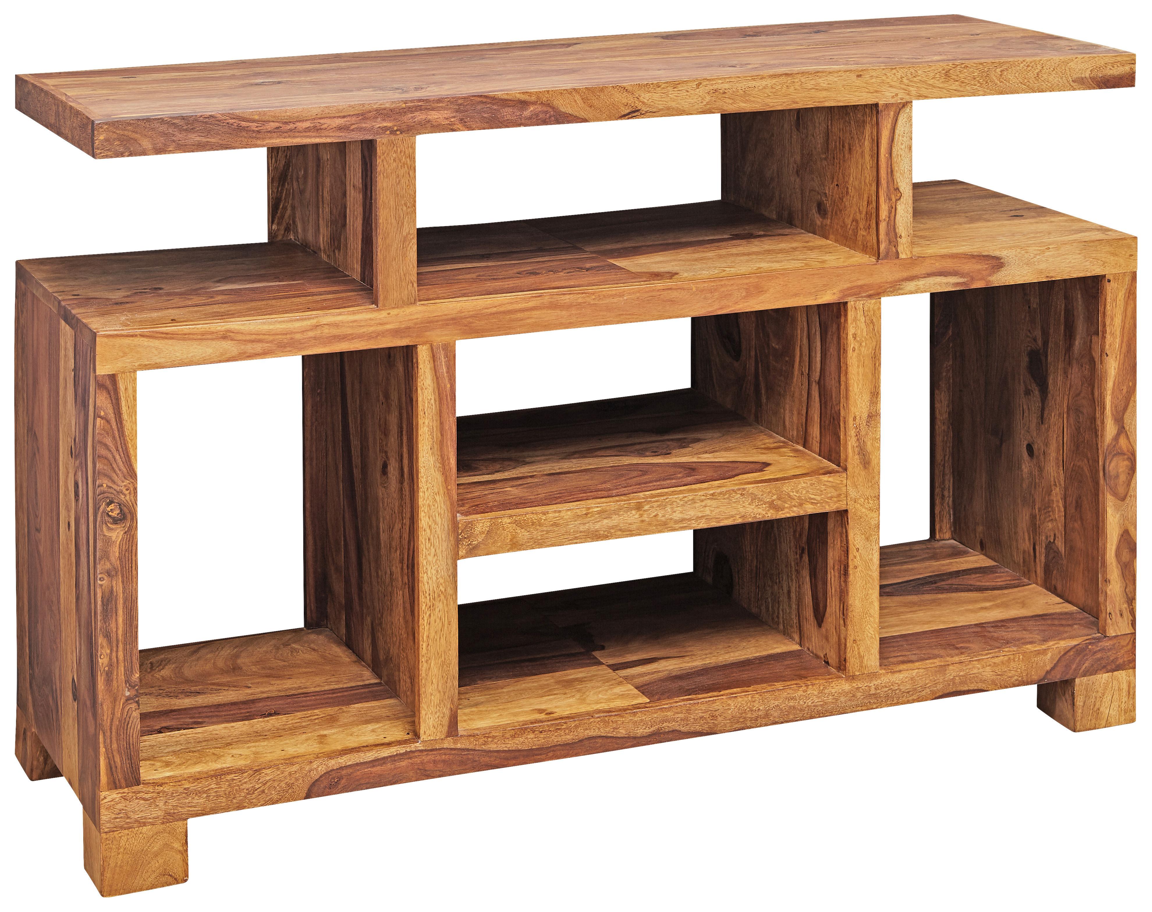 Sideboard Sheesham Sheeshamfarben B: 115 cm - Sheeshamfarben, Design, Holz (115/76,5/41cm) - MID.YOU