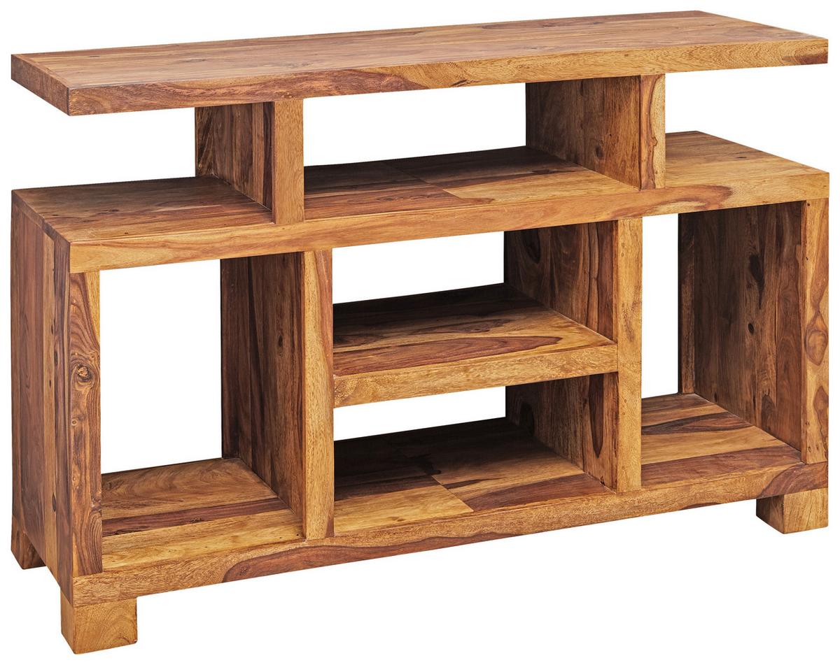 Sideboard Sheesham Sheeshamfarben B: 115 Cm - Sheeshamfarben, Design, Holz (115/76,5/41cm) - MID.YOU