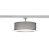 Schienensystem Duoline Hängeleuchte 76390211 Hotel - Grau, Basics, Textil (30/16,3cm) - Trio Leuchten