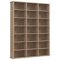 Regal Megosa Sonoma Eiche Dekor - Sonoma Eiche, Design, Holzwerkstoff (105/136/19cm) - MID.YOU