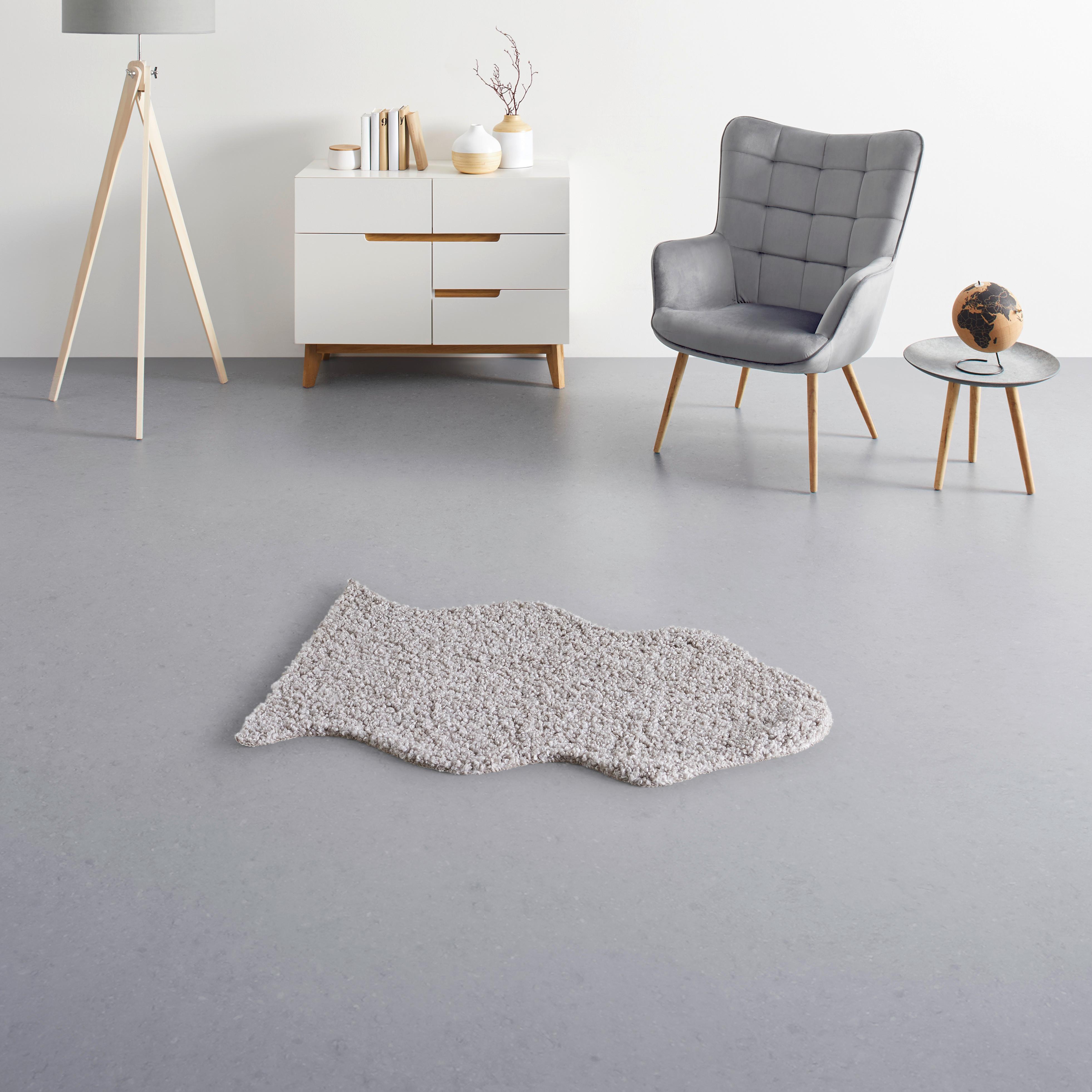 UMĚLÁ KOŽEŠINA Felix, 60/90cm, béžová - béžová, Konvenční, textil (60/90cm) - Modern Living