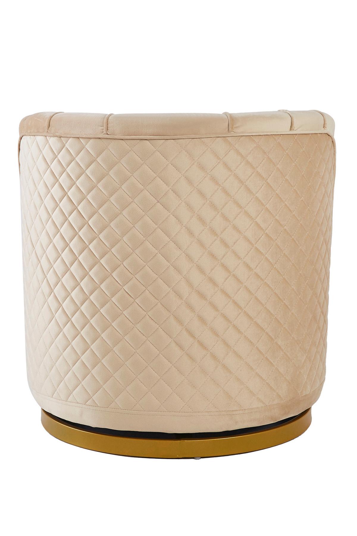 Sessel Beige B: 68 Cm - Beige/Goldfarben, MODERN, Textil (68/77/57cm) - Livetastic