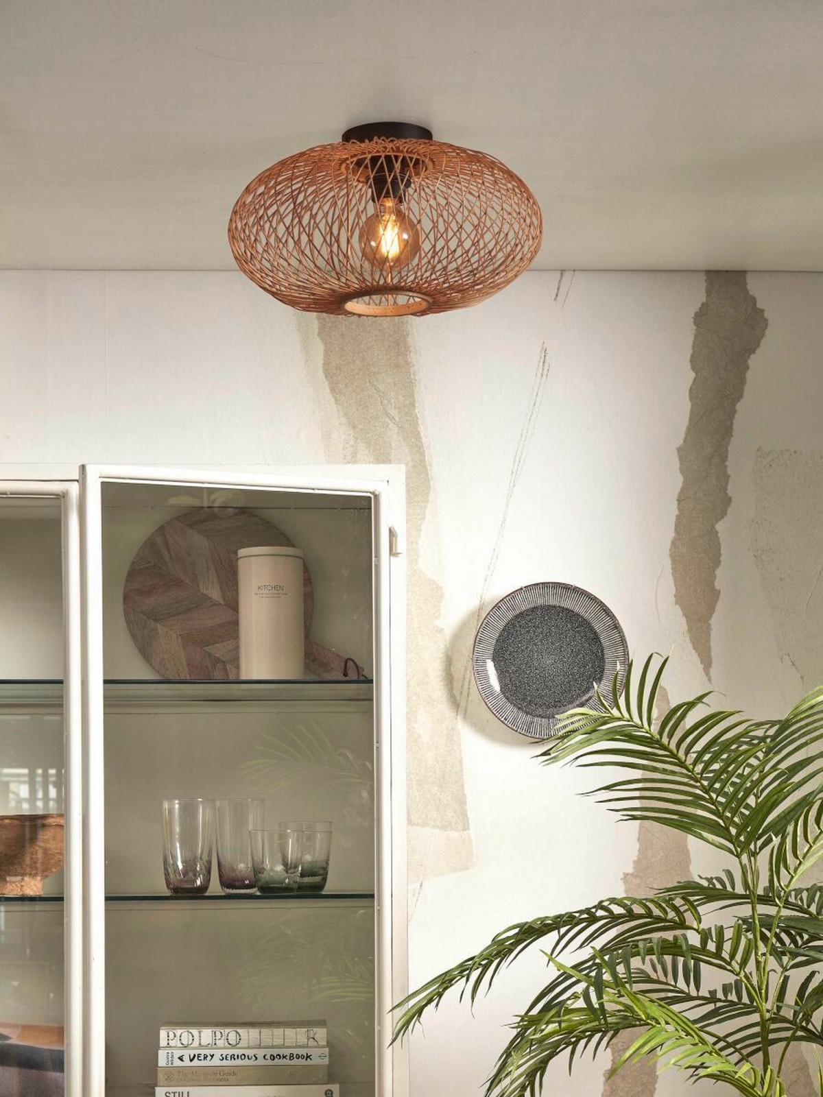 Deckenleuchte Cango/C/4020/N - Naturfarben, Trend (40/20cm) - Good & Mojo