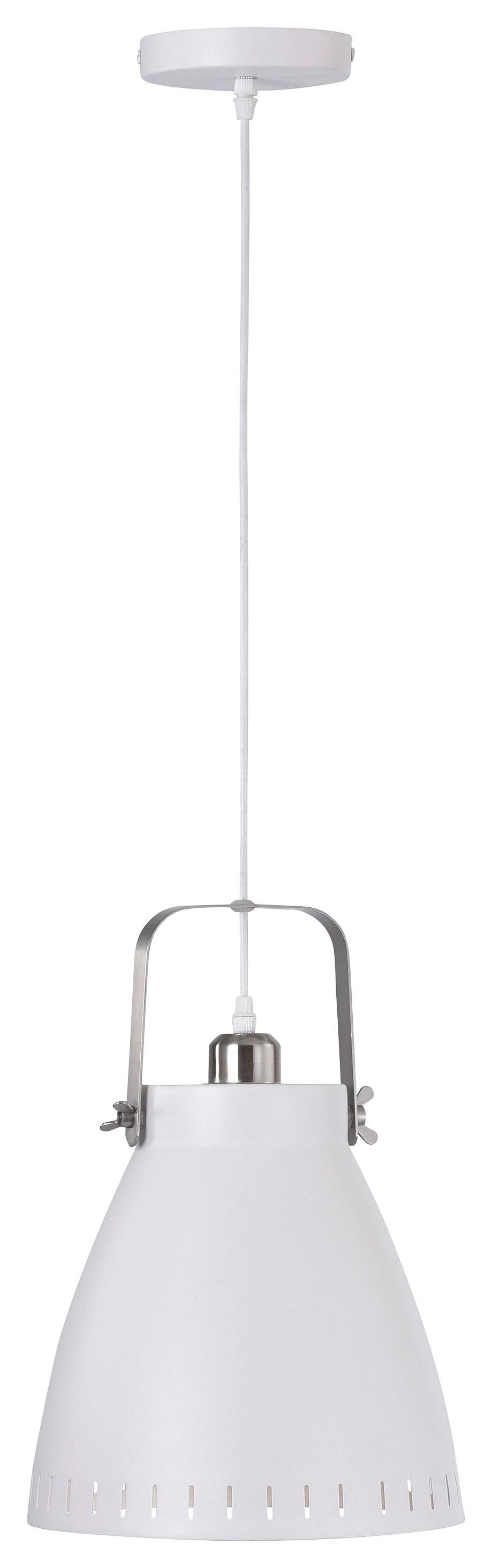 Hängeleuchte Eva L11159-16 (neu) - Weiß, Design, Metall (21,5/120cm) - Boxxx