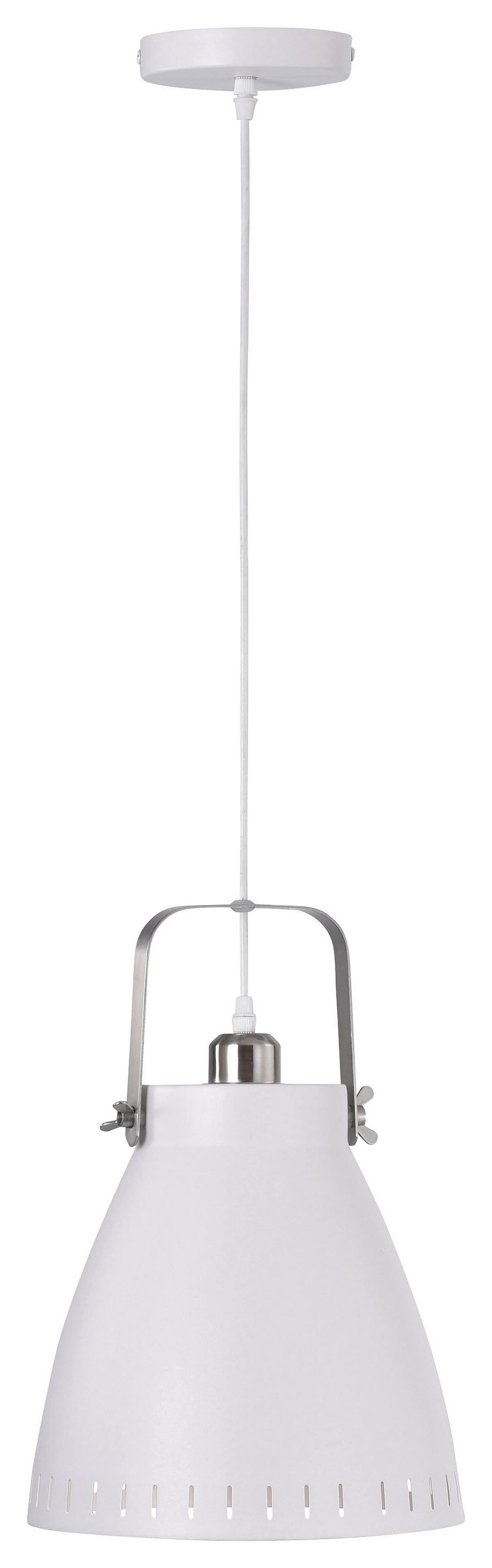 Hängeleuchte Eva L11159-16 (neu) - Weiß, Design, Metall (21,5/120cm) - Boxxx