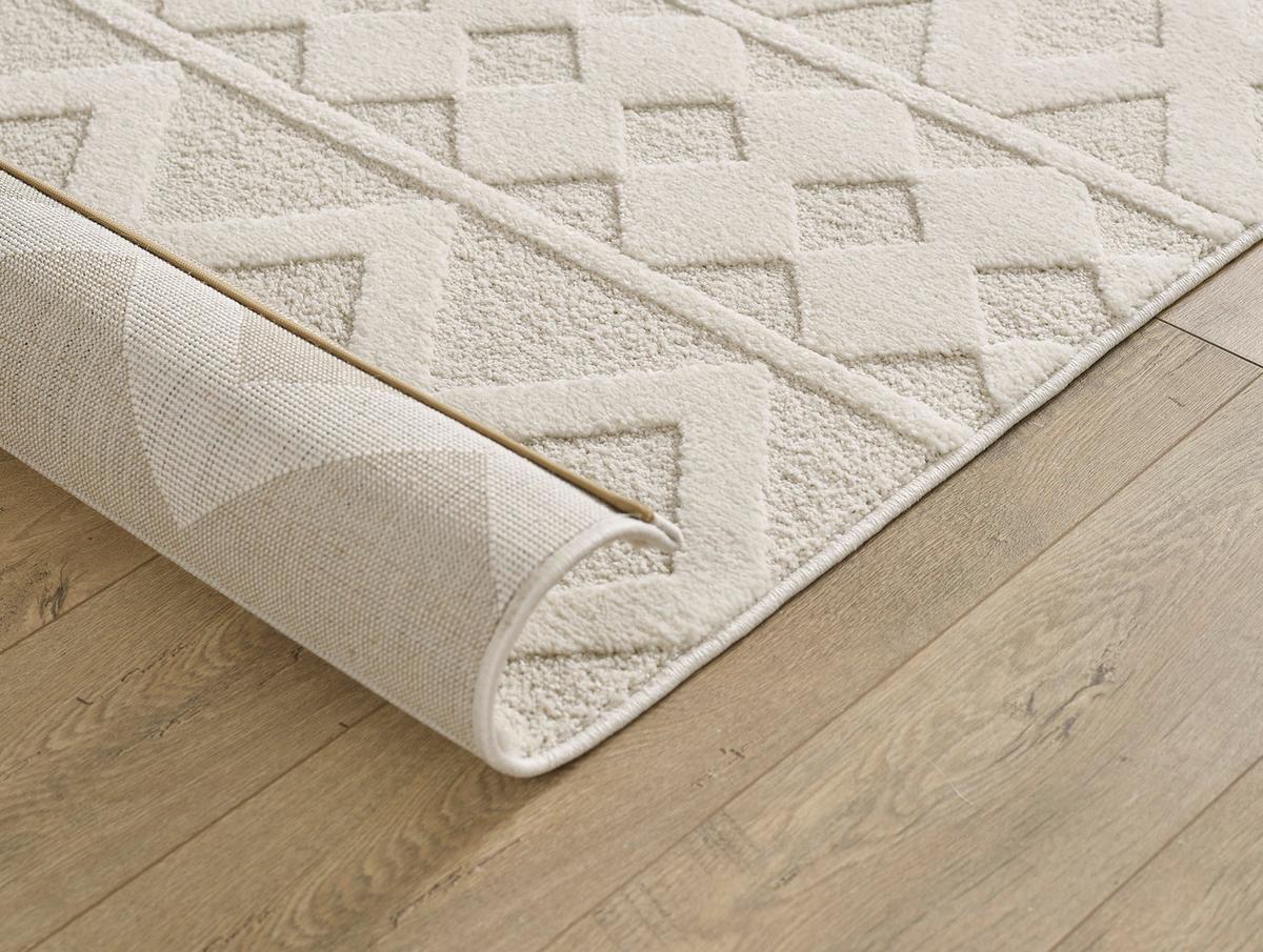 Läufer Elio - Beige/Creme, KONVENTIONELL, Textil (80/300cm)