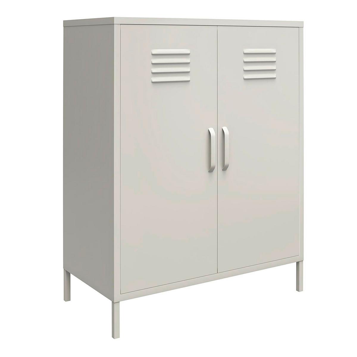 Highboard Bradford Taupe B: 79cm - Taupe, Design, Metall (79/100/39cm) - MID.YOU