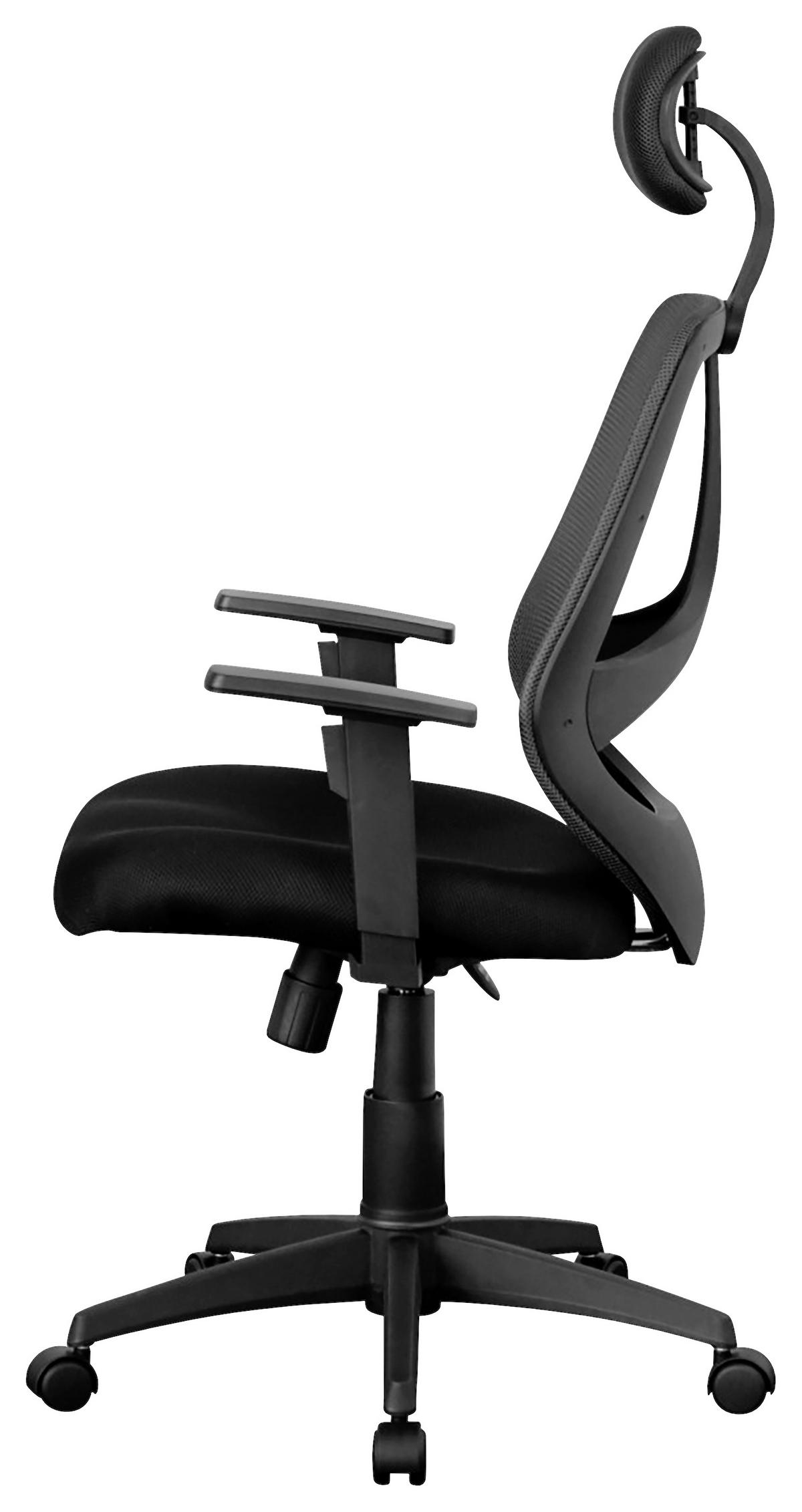 Otočná stolička čierna - Modern (61/127/57cm) - MID.YOU