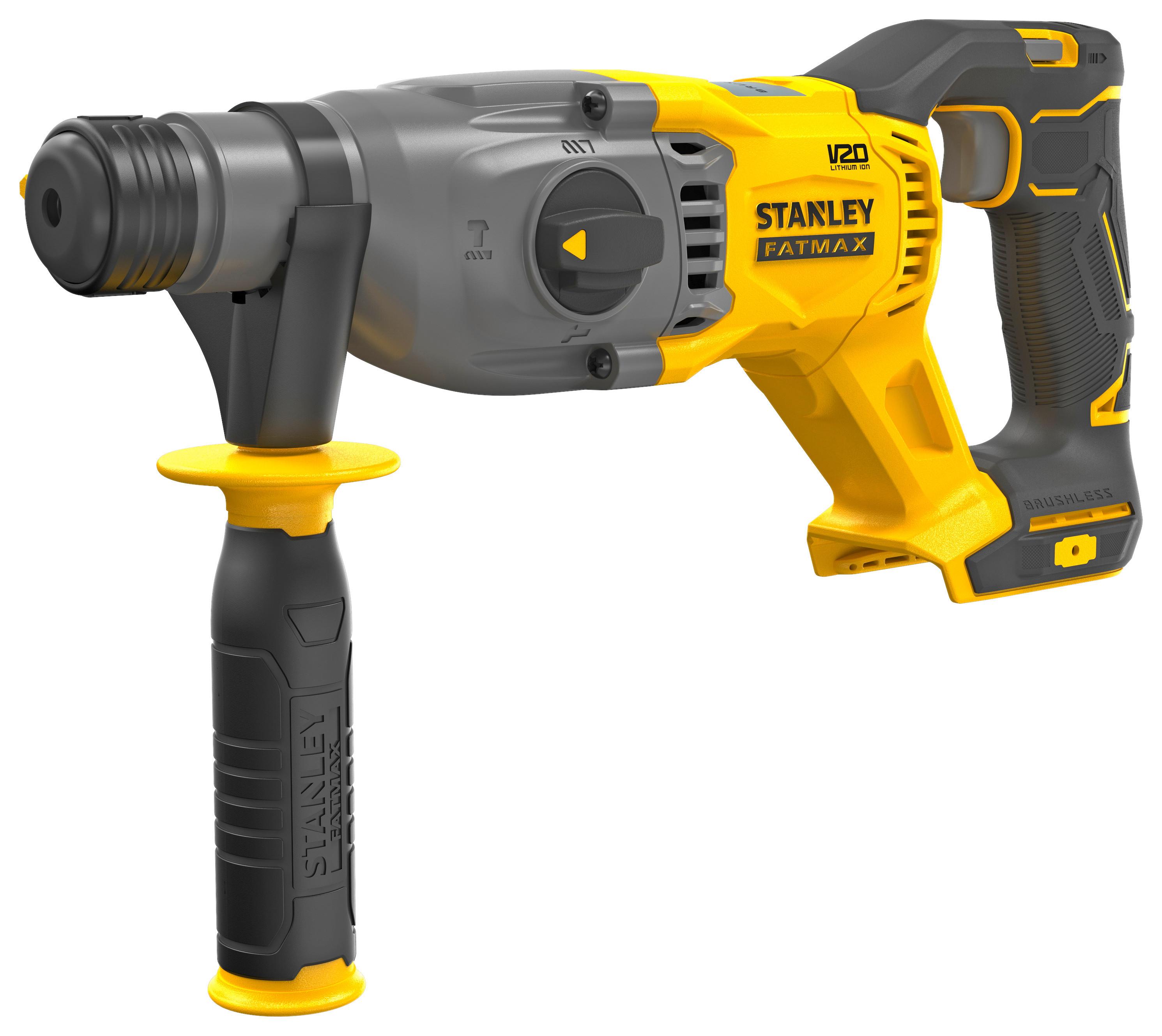 Akku-kombihammer Fatmax  18v, 2 Joule, Elektronisch Regelbar - Gelb/Schwarz, Basics (10,5/26/41cm)