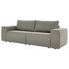 2-sitzer-sofa Looks Ii Braun - Schwarz/Braun, Design, Textil (242/87/89cm) - LOOKS by W.Joop