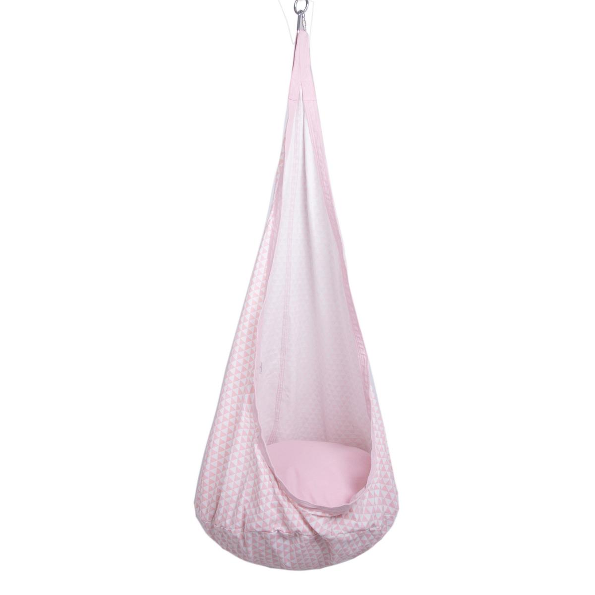 Hängehöhle Hängehöhle Trinidad - Rosa, Basics, Kunststoff/Textil (70/150cm)