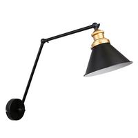 Wandleuchte 21-05908 - Schwarz, Basics, Metall (18/54/38cm)