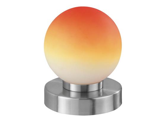 Tischleuchte Jolanda - Rot/Orange, KONVENTIONELL, Glas/Metall (12/14,8cm) - Ombra Tischleuchte Jolanda - Rot/Orange, KONVENTIONELL, Glas/Metall (12/14,8cm) - Ombra