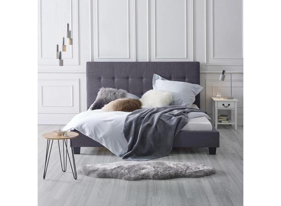 Posteľ Frederico 180x200cm - tmavosivá, Moderný, drevo/textil (215/189/112cm) - Bessagi Home Posteľ Frederico 180x200cm - tmavosivá, Moderný, drevo/textil (215/189/112cm) - Bessagi Home