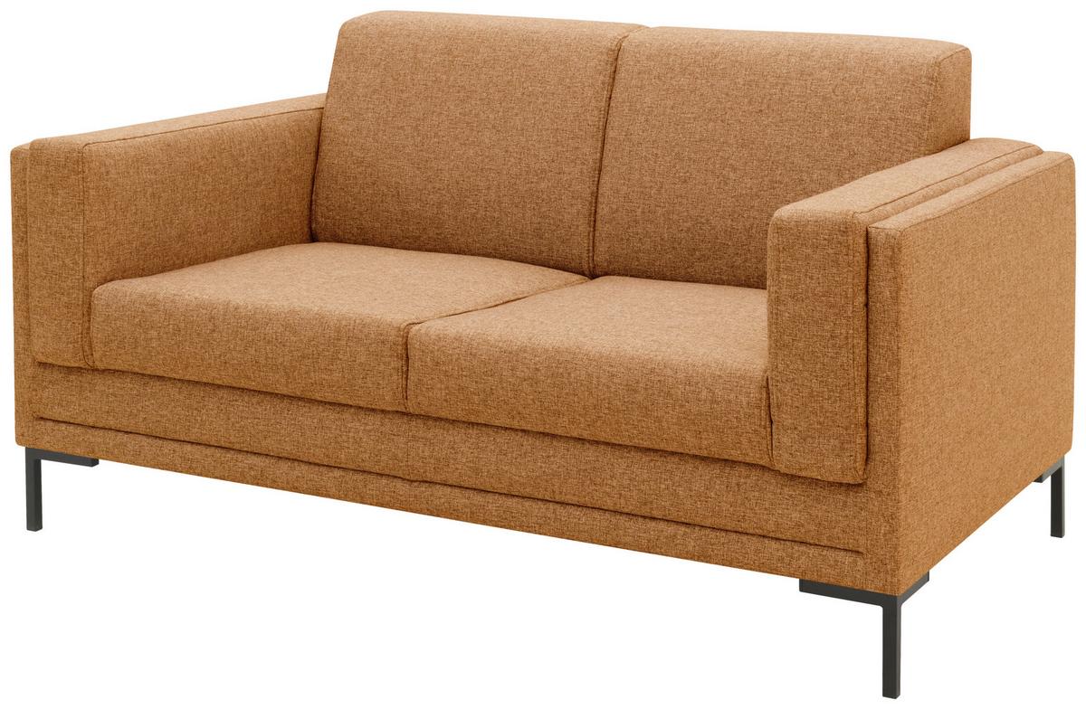 2-Sitzer-Sofa Looks Vii Messingfarben - Messingfarben/Silberfarben, Design, Textil (155/82/90cm) - LOOKS by W.Joop