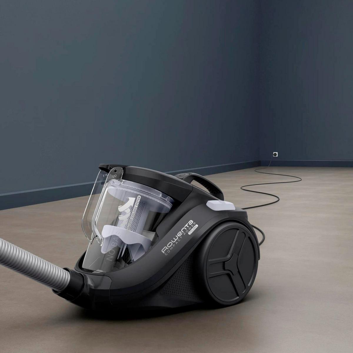 Bodenstaubsauger 750w, 1,5 Liter - Schwarz, Basics, Kunststoff (40,9/27,6/29cm) - Rowenta