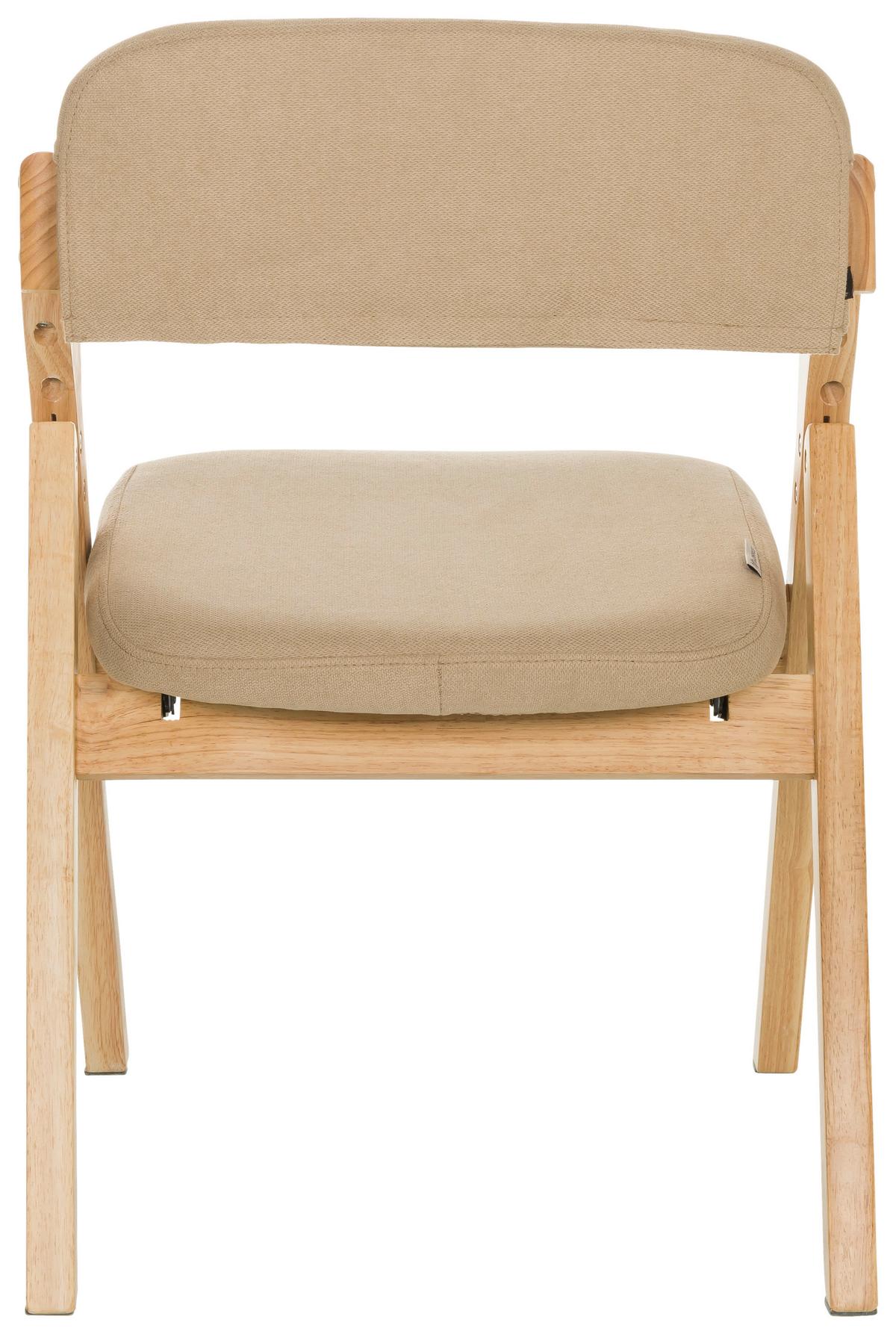 Armlehnstuhl Scandio - Beige, Basics, Holz/Textil (53/79/55cm) - MID.YOU
