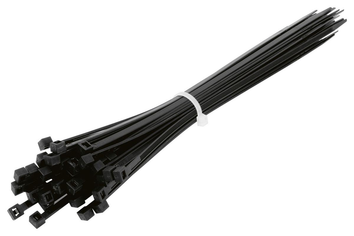 Kabelbinder 700 Stk./pkg. - Schwarz/Weiß, Basics, Kunststoff (0,48/30cm)