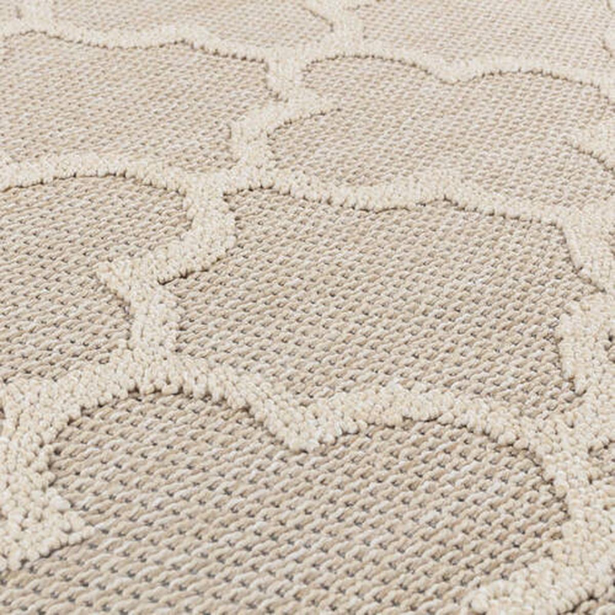 Outdoorteppich Patara - Beige, Design, Textil (200/290cm) - Novel