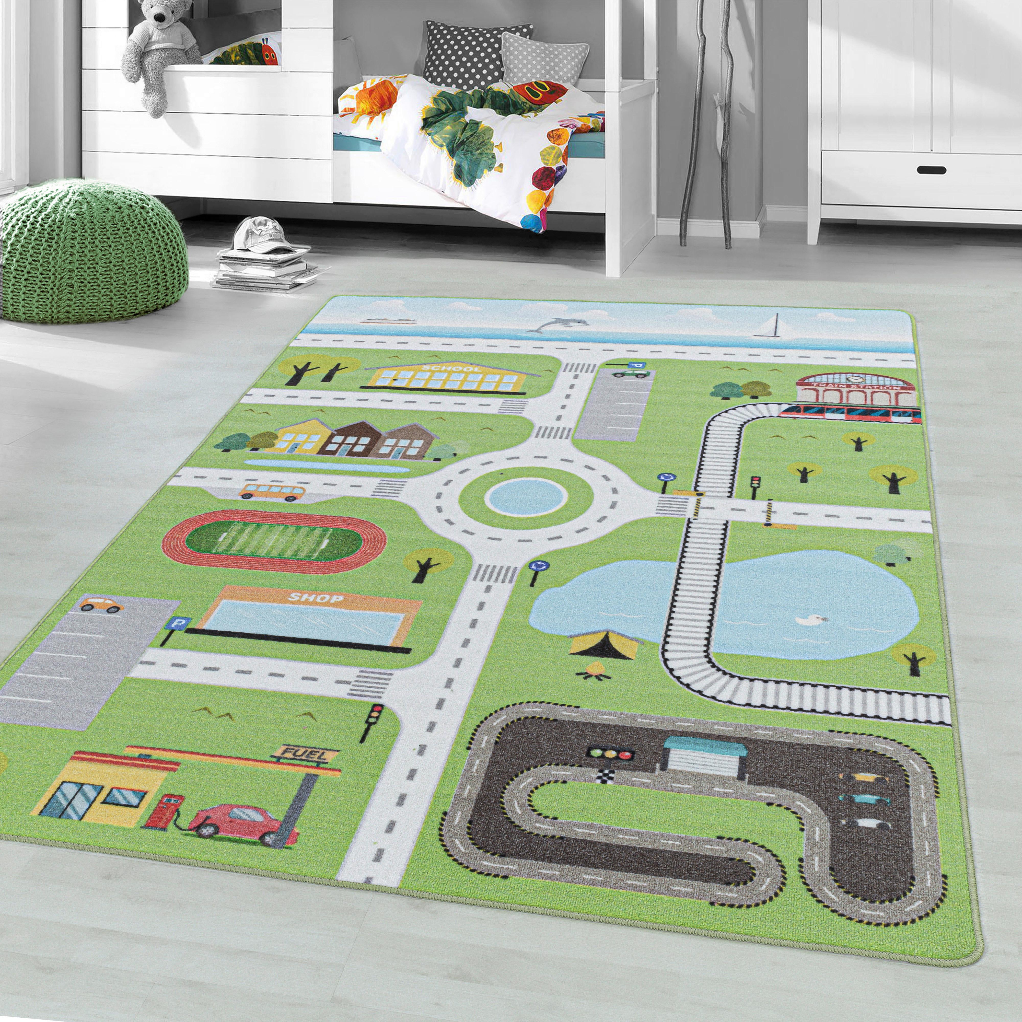 Dětský koberec 160x230 cm - vícebarevná, Trend, textil (160/230cm) - Ben'n'jen