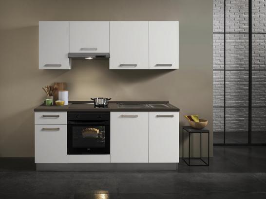 Kompakte Küchenzeile mit Elektrogeräten Kompakte Küchenzeile mit Elektrogeräten