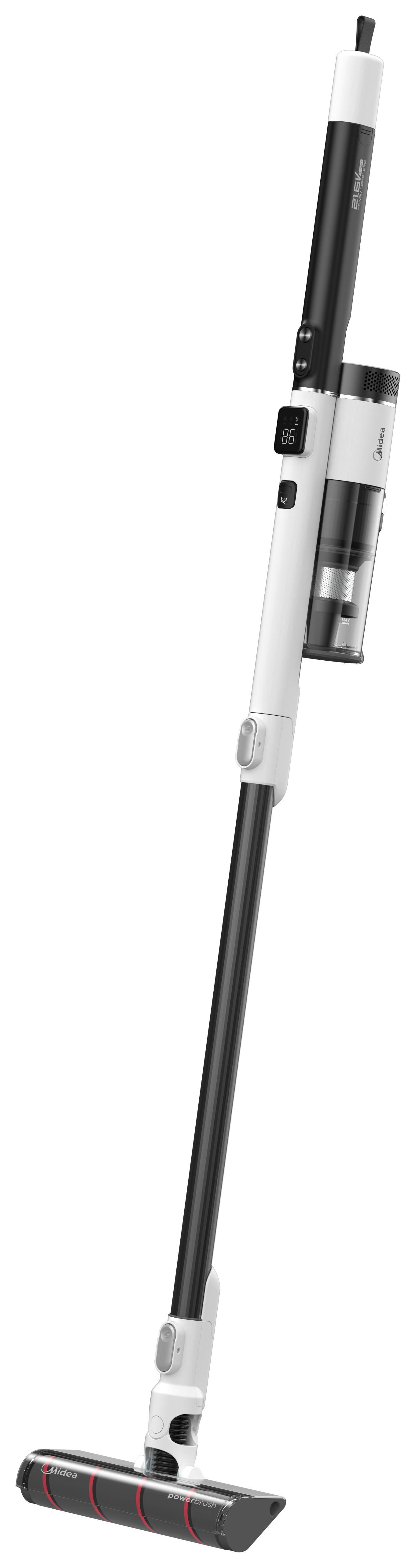 Akku-Handstaubsauger Gisbert - Weiß, MODERN, Kunststoff (27,8/113/23,7cm) - Midea