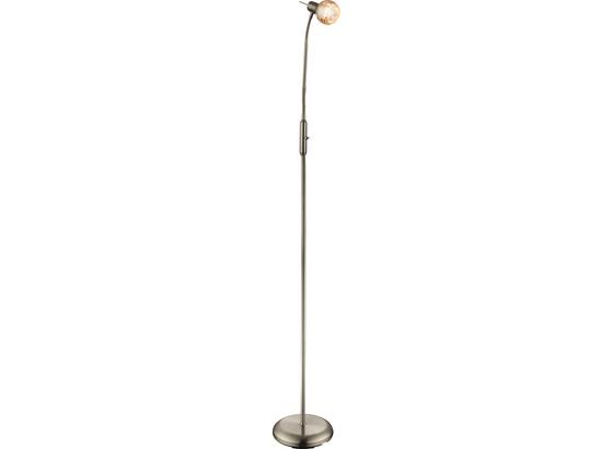 Stehleuchte Zacate - Silberfarben, MODERN, Glas/Metall (51/154cm) Stehleuchte Zacate - Silberfarben, MODERN, Glas/Metall (51/154cm)