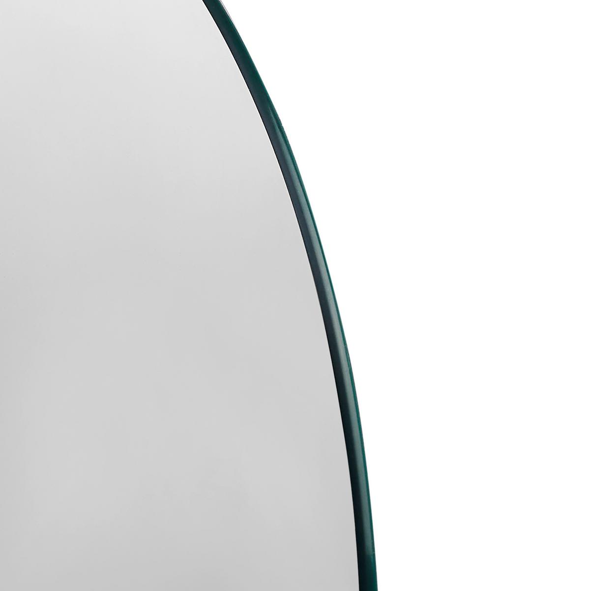 Wandspiegel Klar B: 50 cm - Klar, Design, Glas/Holzwerkstoff (50/110/0,5cm) - Livetastic