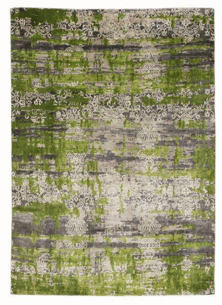 Orientalischer Webteppich Grün Signatur Fusion 250x350 cm - Hellgrün/Grau, Basics, Textil (250/350cm) - Cazaris