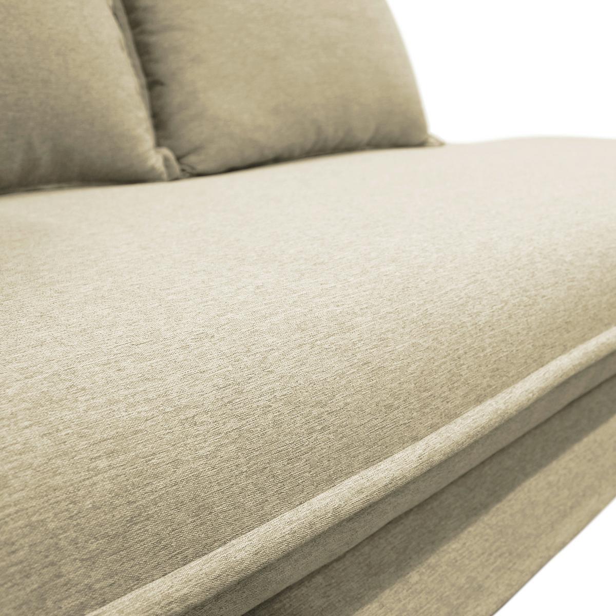 Relaxliege Latte L: 107 Cm Creme Mit Bettkasten - Silberfarben/Creme, Design, Textil (107/84/99/224cm) - MID.YOU