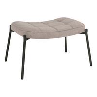 Hocker Glasgow Hellgrau, B/h/t: 63x39x42,5cm - Hellgrau, Basics, Textil (63/39/42,5cm)