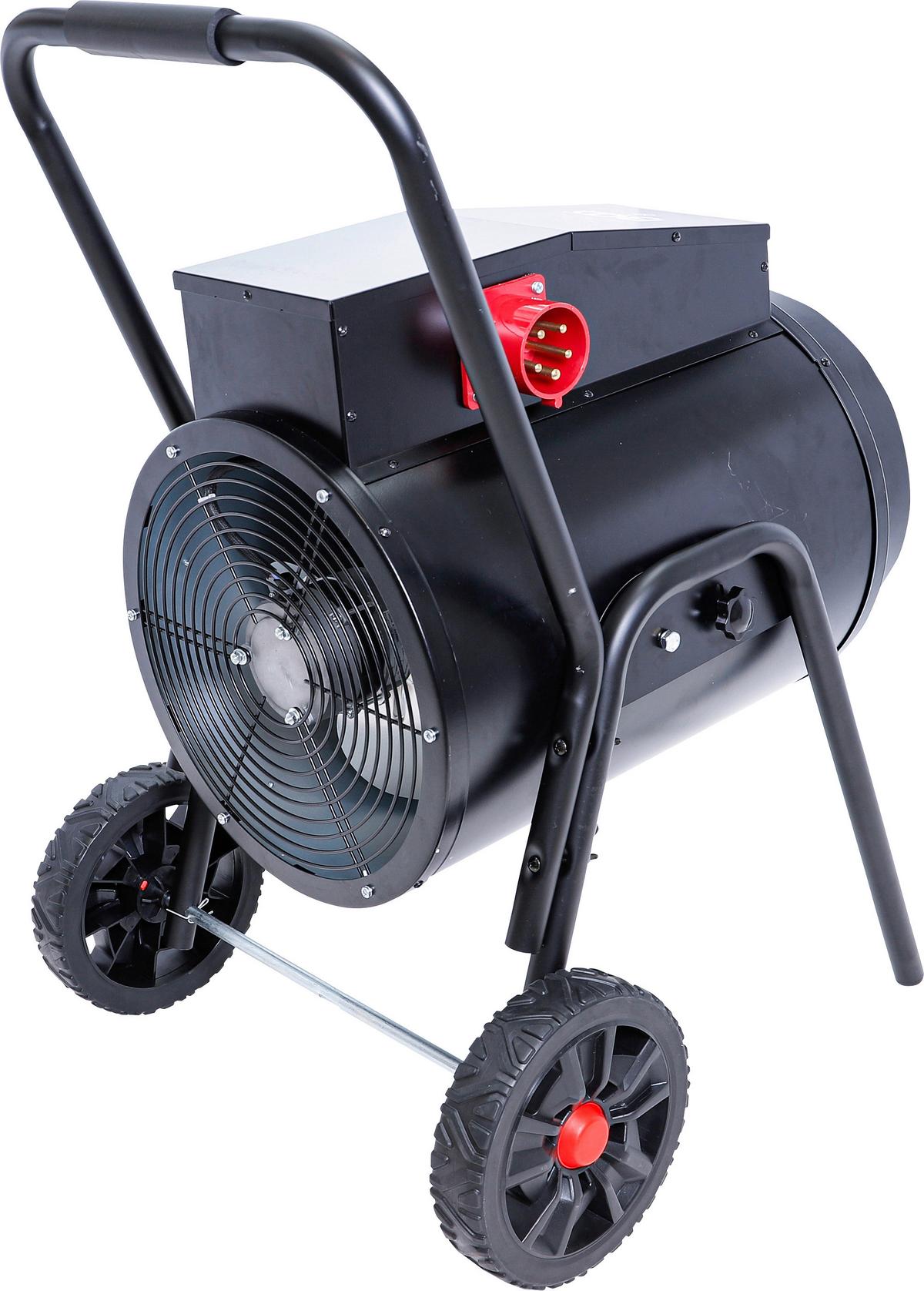 Heizlüfter 73374 - Rot/Schwarz, Basics (65,2/50,8/53,8cm)